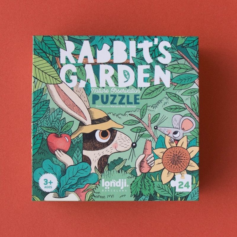 Londji Rabbit's Garden Puzzle